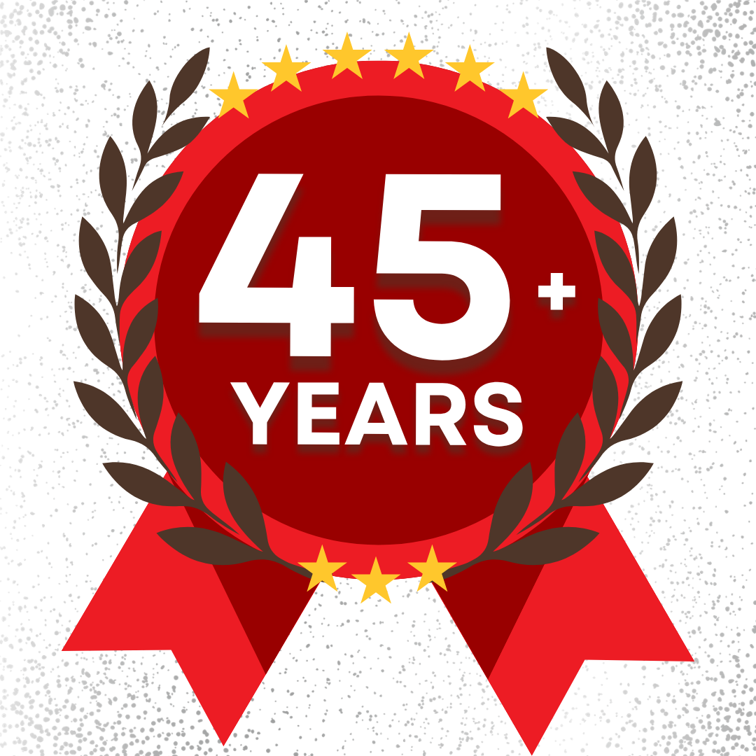 45+ Years